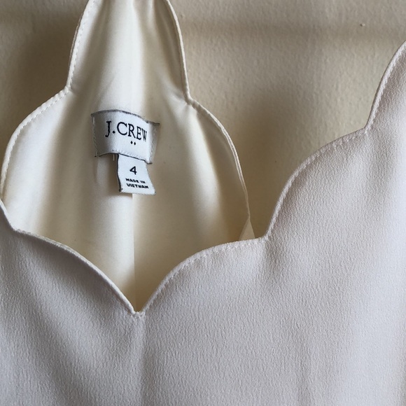 J. Crew Scalloped Tank - Picture 4 of 4